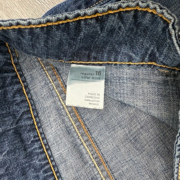 Y2K Old Navy Low Rise Jeans - Size 16 - Picture 3 of 4